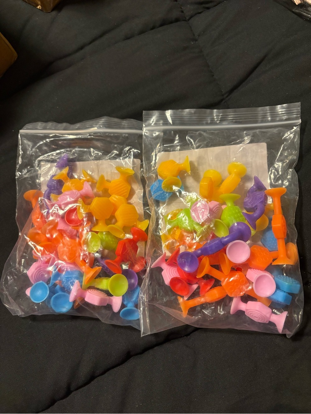 Assorted Multicolor Toy Party Suction Cup Decorations - Home Party Supplies